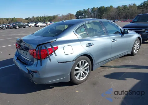 2015 Infiniti Q50 Premium z USA, uszkodzony, nr VIN JN1BV7AP3FM339905